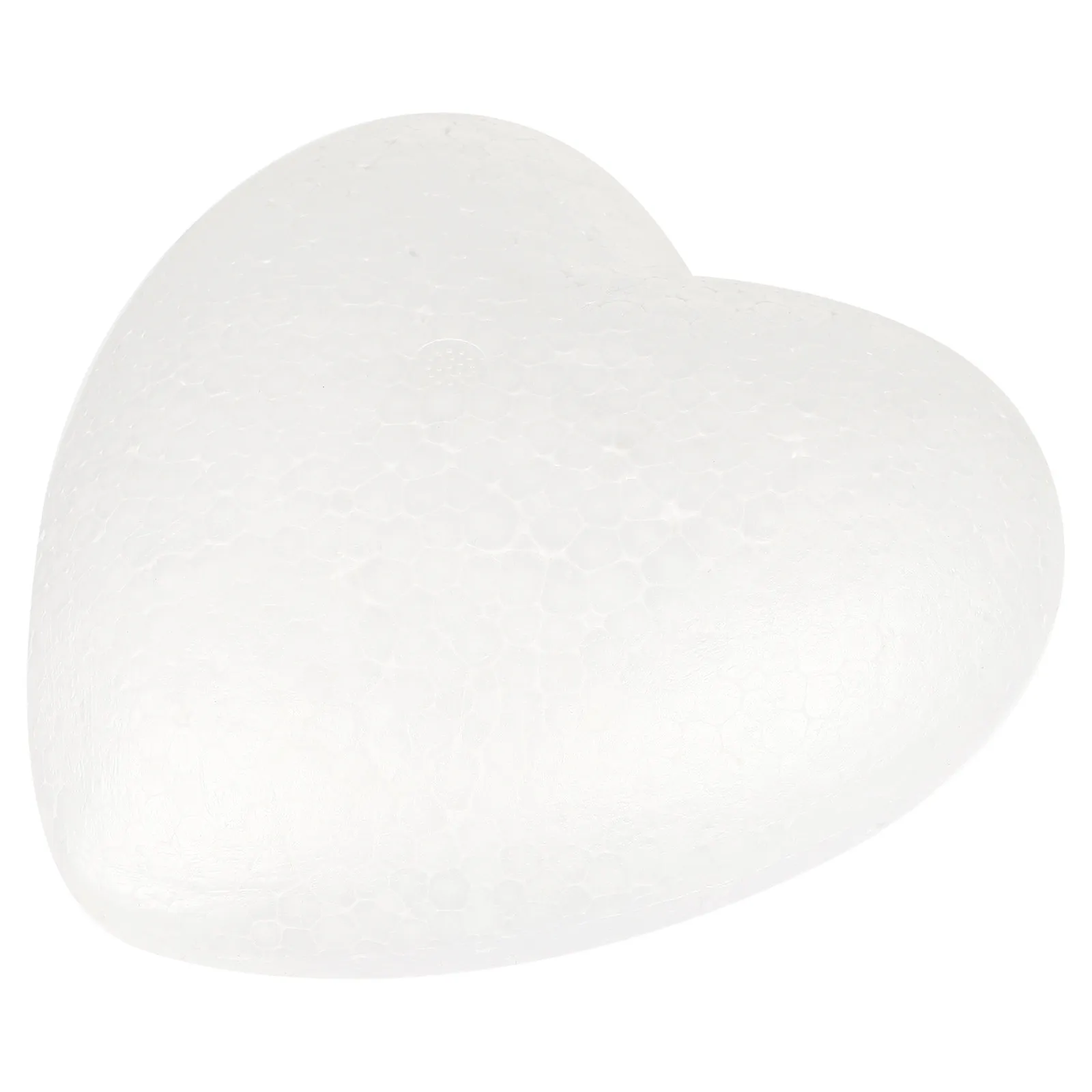 

Heart Balls White Polystyrene Craft Hearts 15Cm DIY Decorative Ornaments for Wedding Valentine Christmas Party