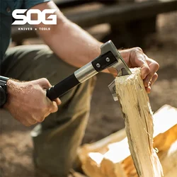 SOG CAMP HATCHET/HAMMER Tool Compact Axe Cutting Firewood Versatile  Camping Survival Tourist Self-defense Small Outdoor Tools