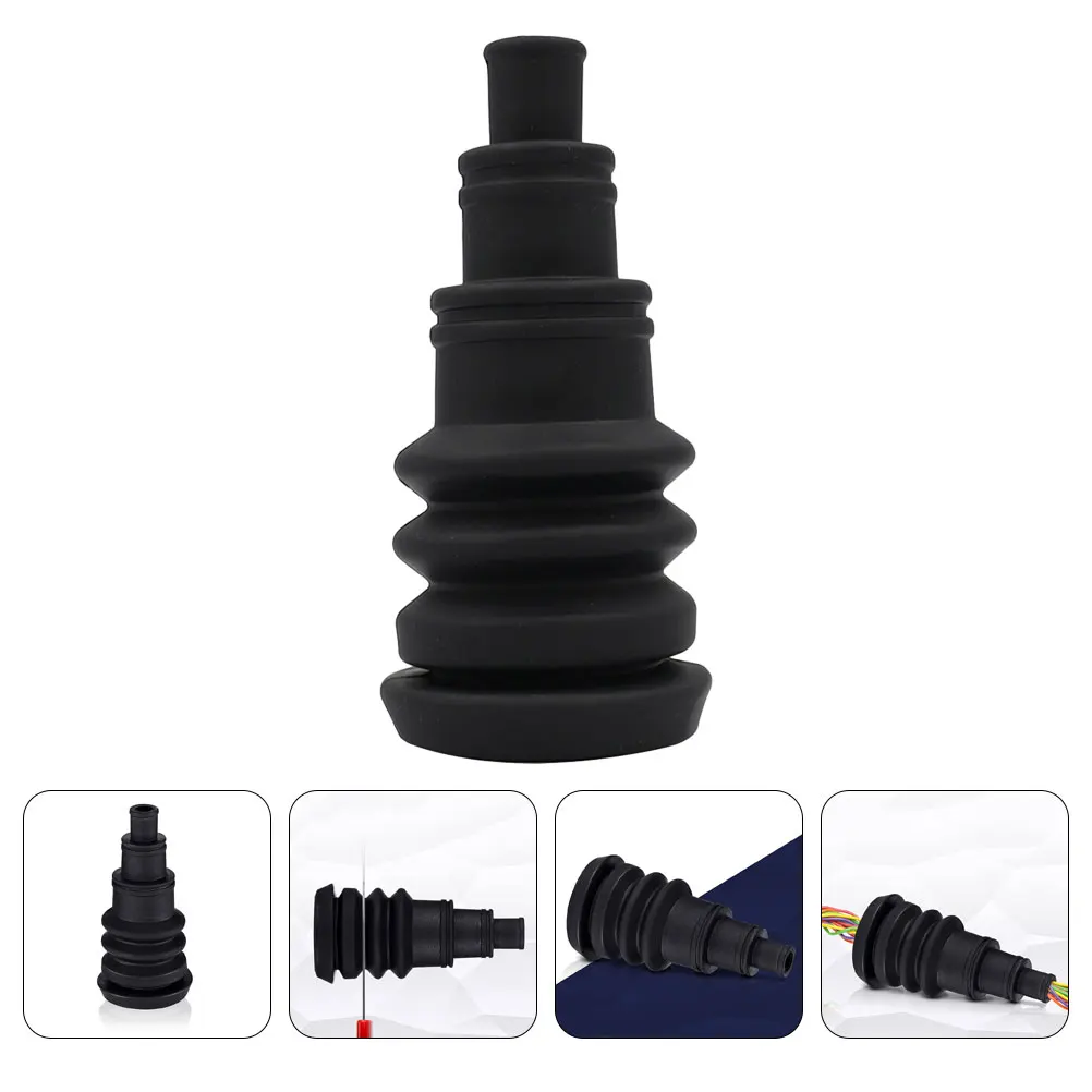 

2pcs Wire Harness Protection Cover Durable Rubber Grommets Universal Fit Automotive Firewall Hole Plug Cable Bundles