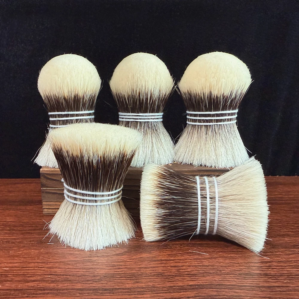 GDMG Manchuria Silvertip Bulb Fan-shaped Shaving Brush Knot – Men's Wet Shaving & Beard Care Tool