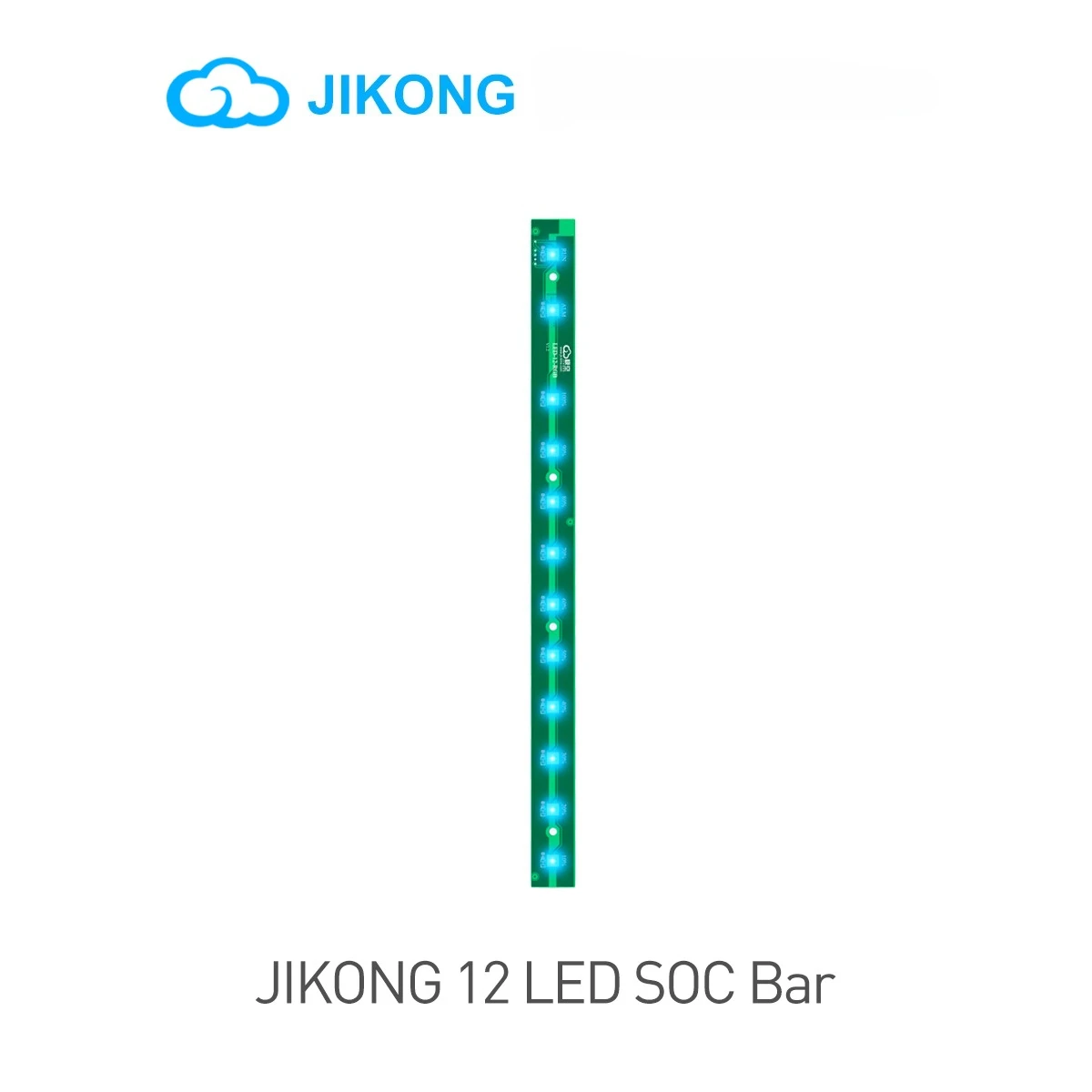 JIKONG 12 LED SOC-Leiste Unterstützt Alle JIKONG Smart BMS 300mm Lichtleiste SOC 10% bis 100%