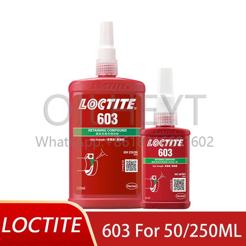 Loctite 603 High Temperature Resistant Bearing Special Small Gap Rotor Fastening Component Curing Agent Original Product