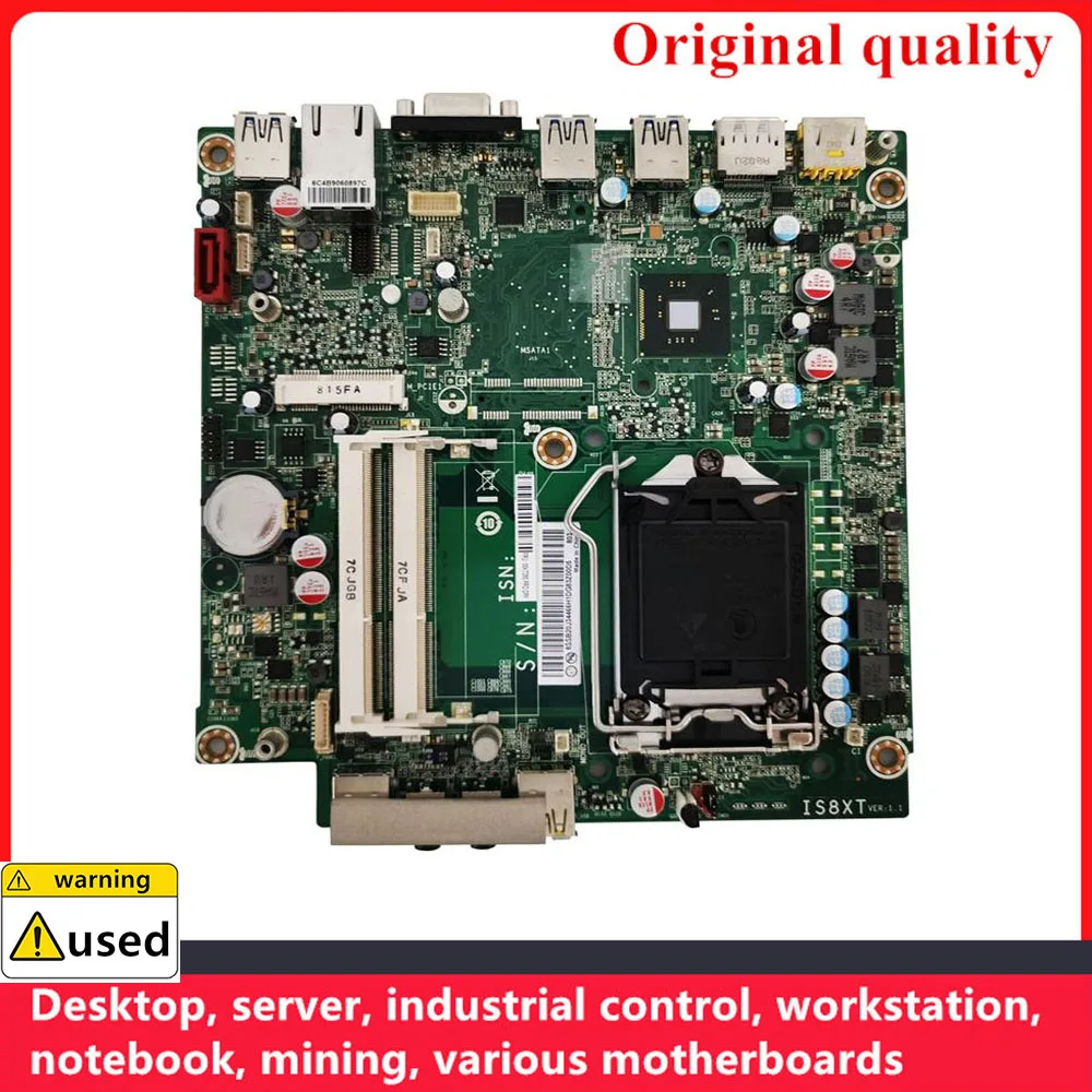 Used 100% Tested FRU: 00KT290 FOR Lenovo m4500q m73 m93 IS8XT motherboard LGA1150 H81 DDR3 MB