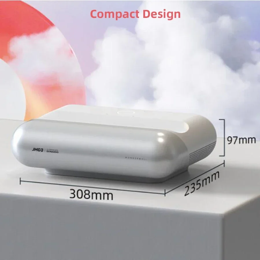 

Проектор Jmgo O1s 2025 года, проектор Full HD UST 1080p, умный домашний кинотеатр с большим экраном, DVD-видео, домашний проектор Full LED Ust