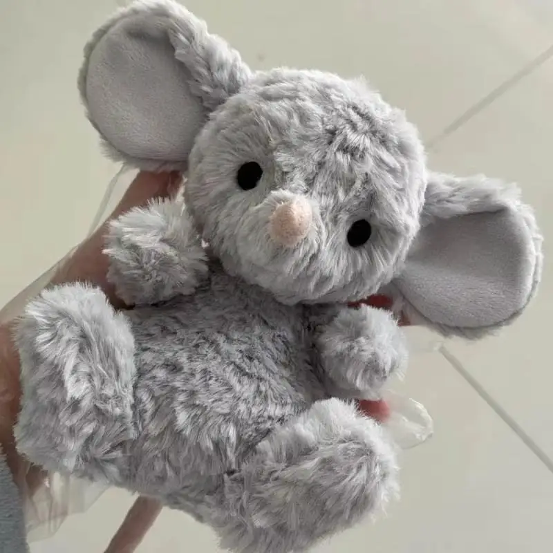 Rat en peluche de 17cm, 1 pièce, jouets animaux mignons, simulation de souris, poupée en peluche Super douce pour enfants, mascotte, décoration cadeau