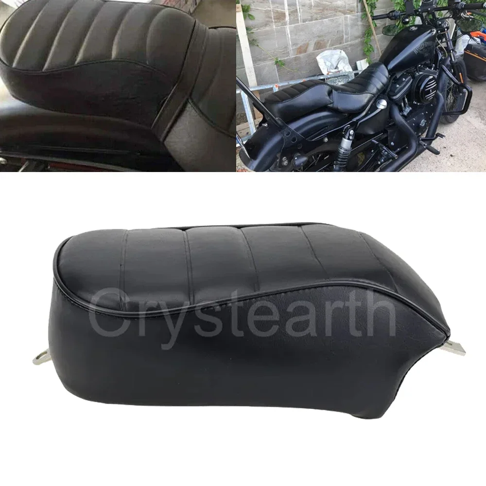 

Motorcycle Passenger Rear Seat Pillion Seat Cushion Pad For Harley Sportster XL 883 1200 XL883N 2014 2015 2016 2017 2018