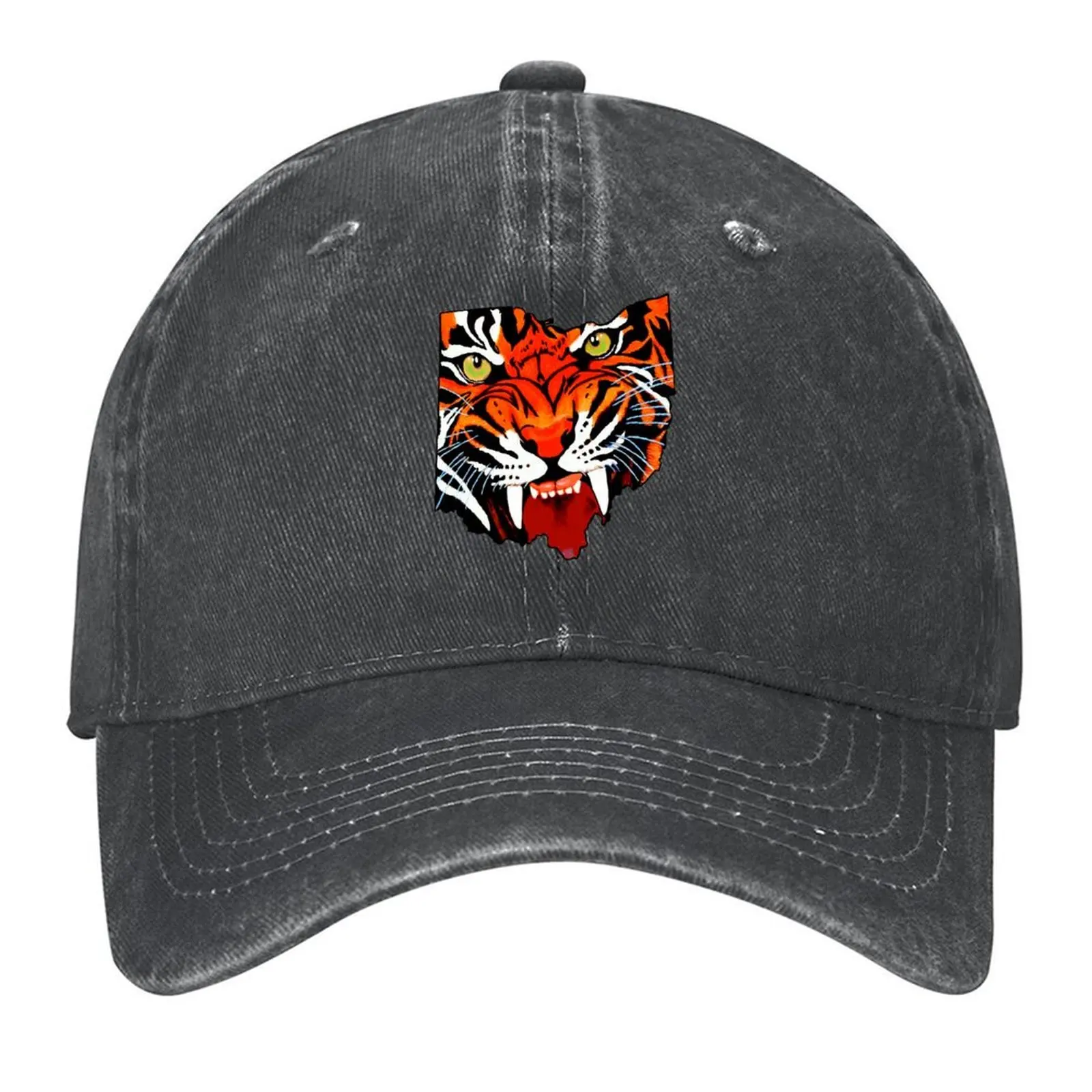 

Ohio Bengal Baseball Cap Hat Baseball Cap luxury woman cap Rave western Hat Men's Women's
