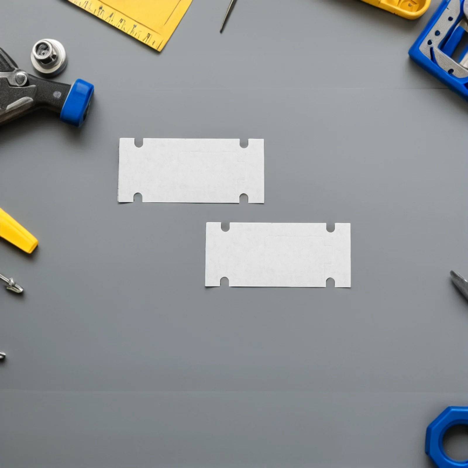 

10Pcs No-Drill Doorbell Mount Strong Adhesive Self-Stick Tape for Apartment Door Wall Video Doorbell Holder Door Bell Mount