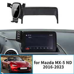 for Mazda MX-5 2016-2023 ND MX5 Miata Roadster GPS Bracket Navigation Stand Auto Accessories