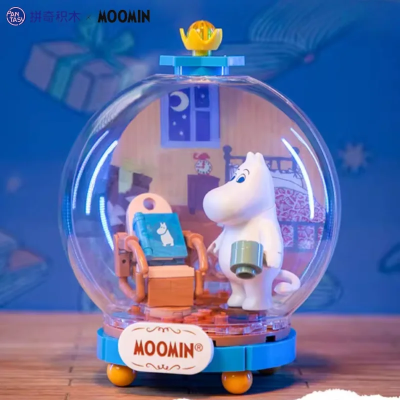 

Pantasy Building Blocks Muming Roaming Series Snufkin Snork Maiden Little My Assemble Models Desktop Ornaments Toy Birthday Gift