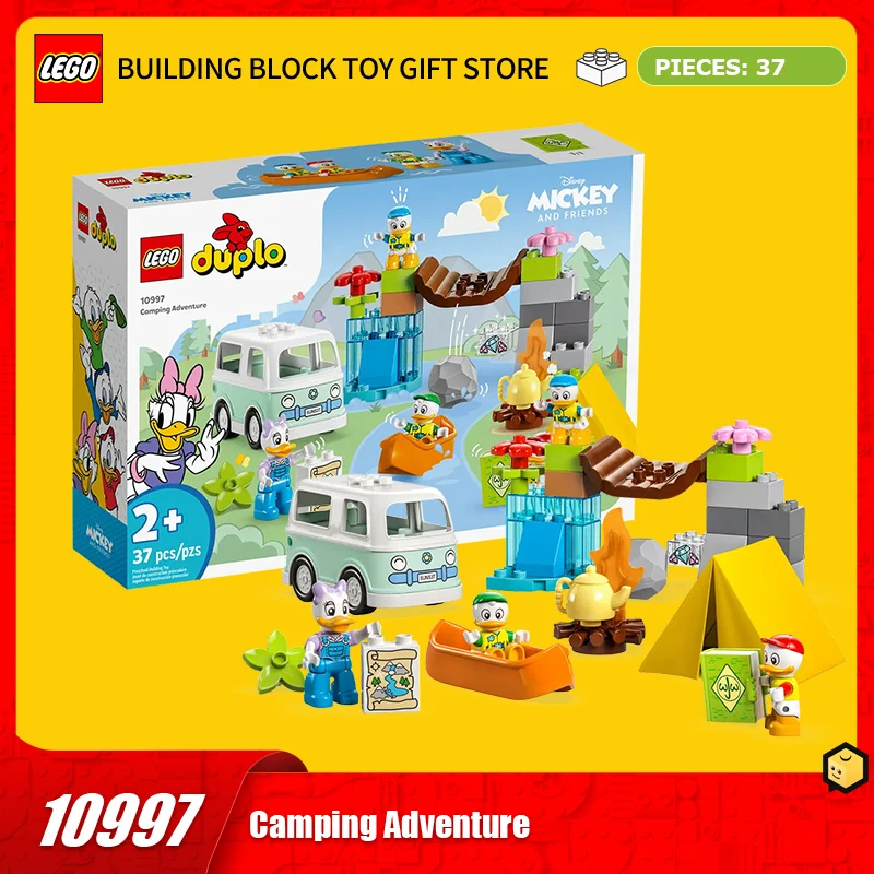

Lego Building Blocks Debao Series 10997 Camping Adventure Boys and Girls Assemble Building Blocks Children's Toys Gift