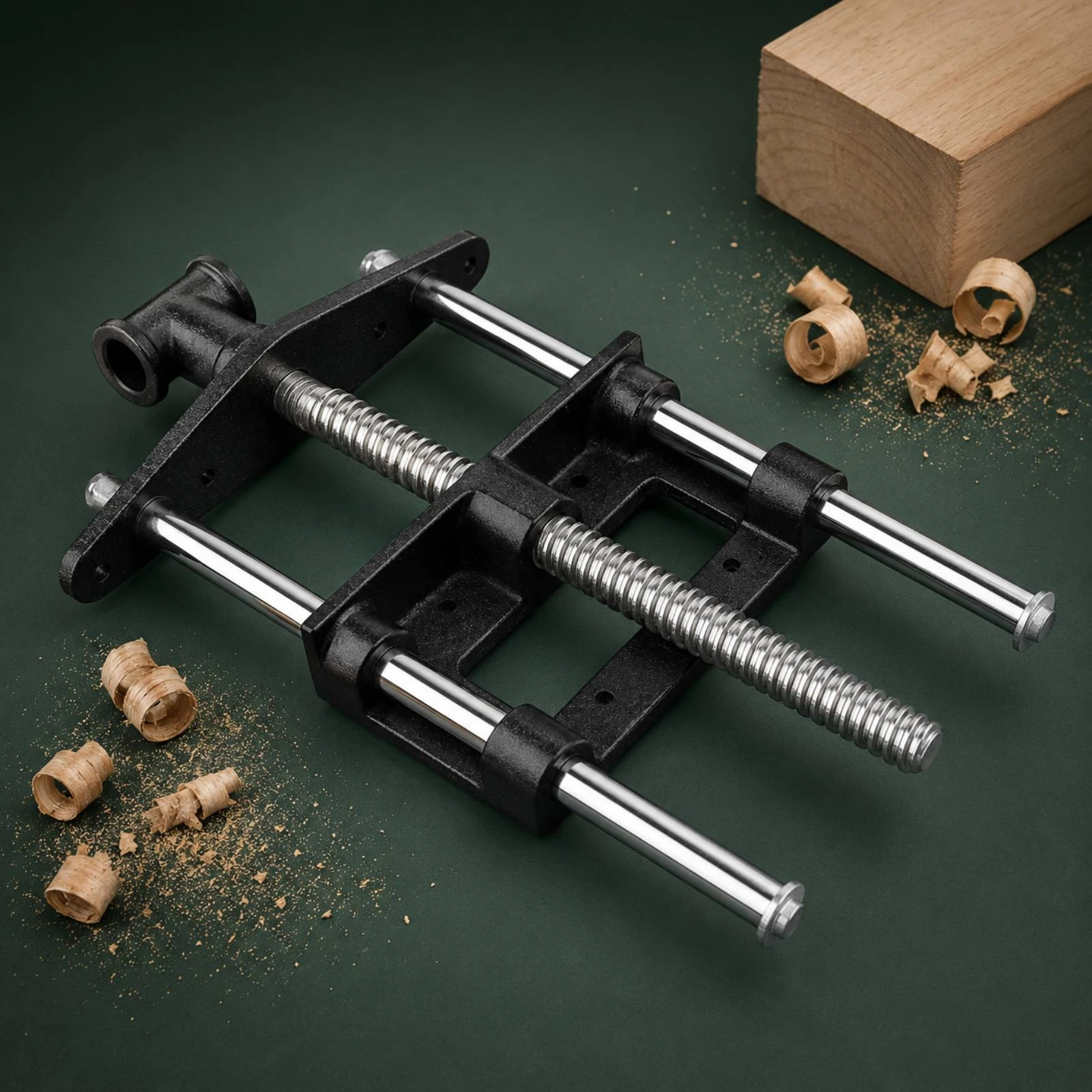 Woodworking Bench Vise - Étau de banc en acier à