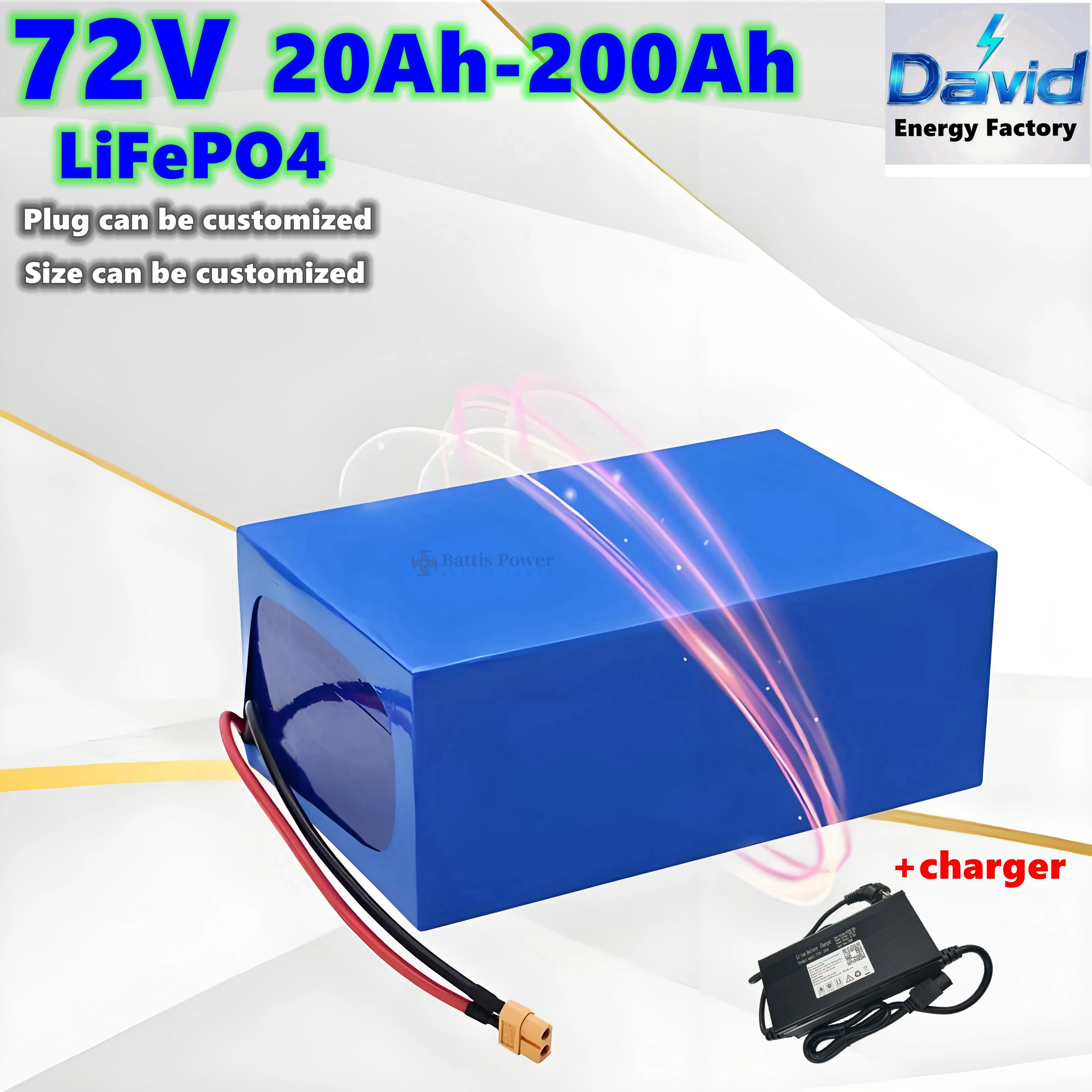 Rechargeable 72V Sc…