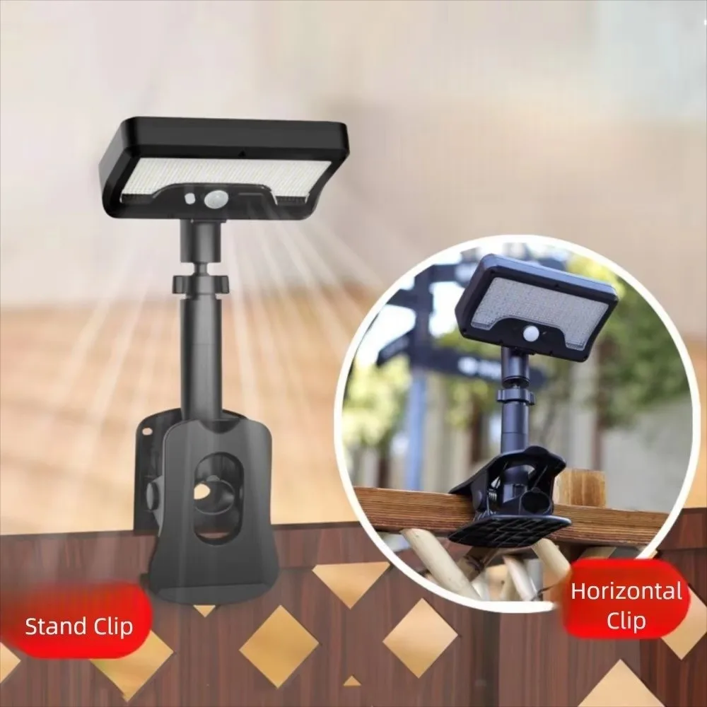 Waterproof Solar Wall Light Auto on/Off 360° Rotatable Garden Street Lights 92 LED 4 Modes LED Induction Lamp Camping