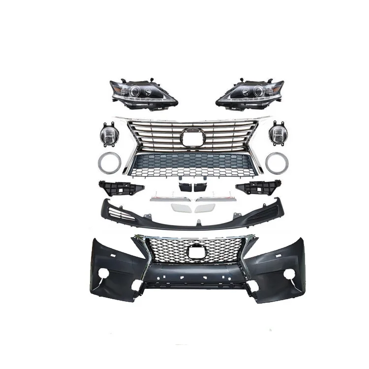 

Car Accessories Auto Body Parts RX350 RX450 RX270 Front Bumper Grille Headlight Body Kit for RX 2009-2015