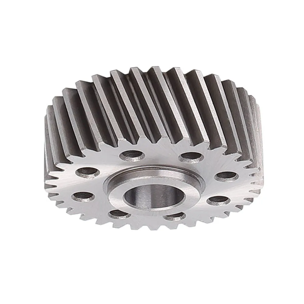 OEM Engranaje 45 Degrs Engrenages Hlicodaux Gears Big Round Helical Gear Steel Forging Pinion Dbgearbox Nonstandard