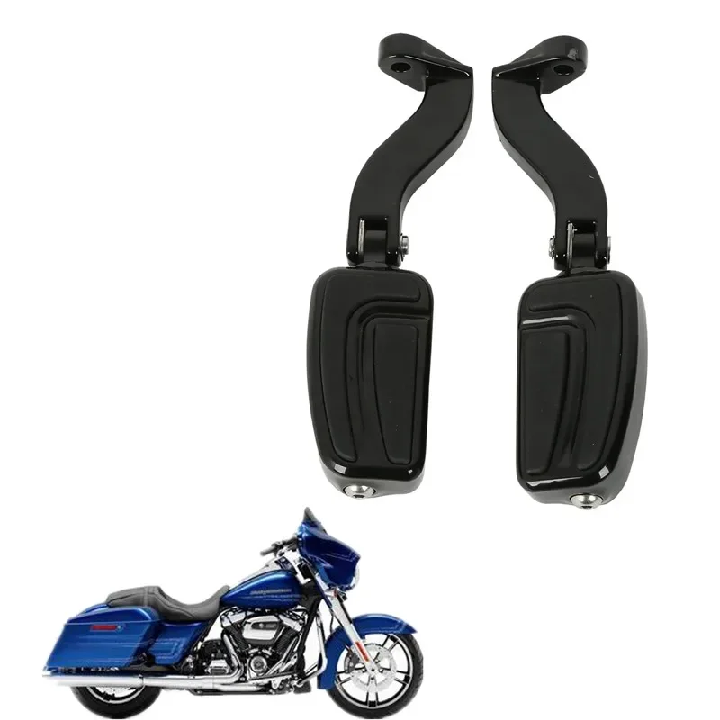 

For Harley Road Street Glide Motorcycle Acsessories Rear Passenger Mount w/ Pegs Foot Pedals