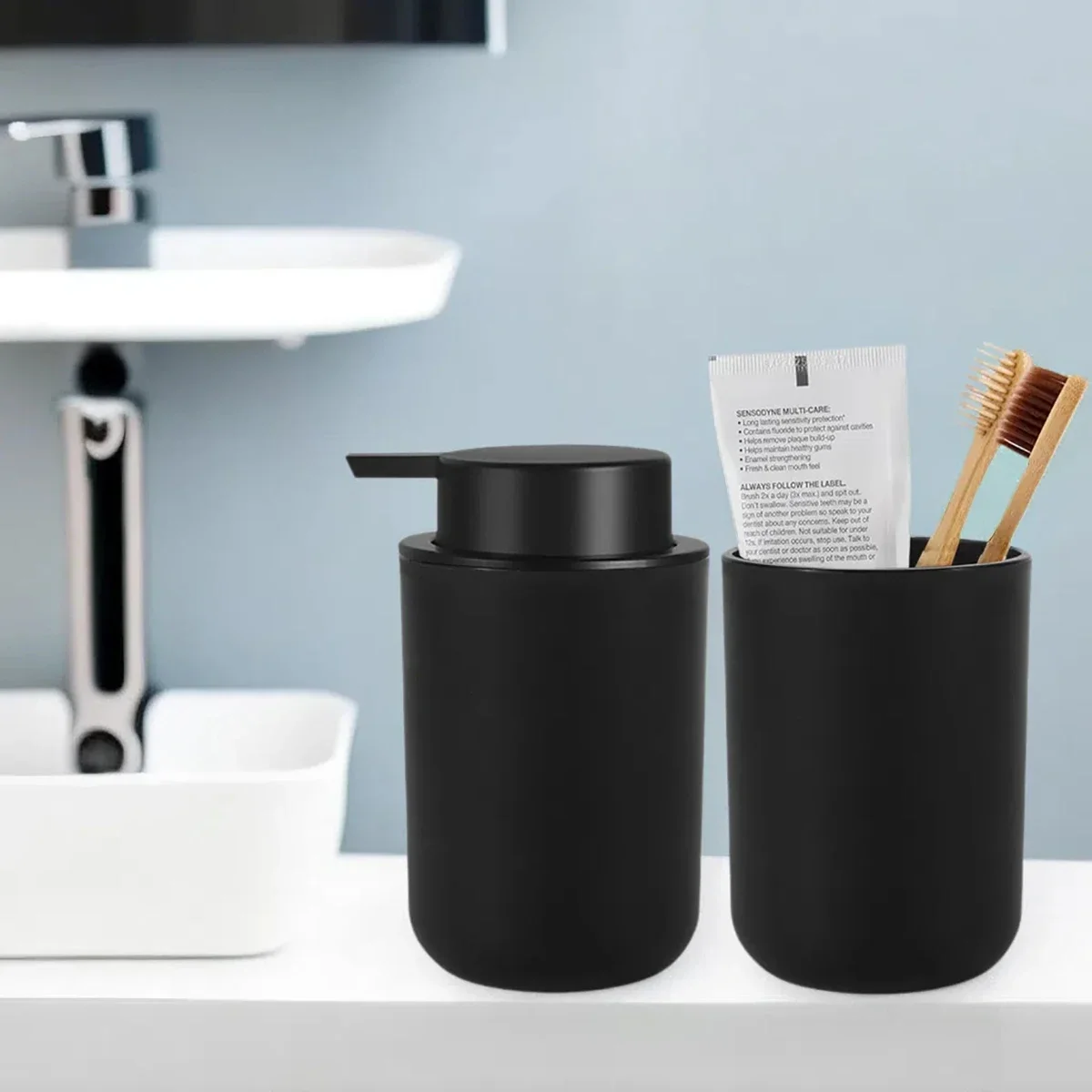 Дозатор для пенного мыла с чашкой для полоскания рта, многоразовые пенящиеся бутылки для мыла для рук, лосьона, кухонные бутылки для мыла для рук и посуды