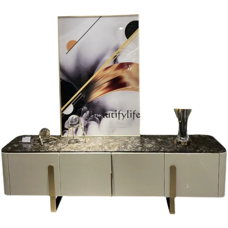 

Z.-*Light luxury solid wood TV cabinet storage living room bedroom multi-purpose cabinet