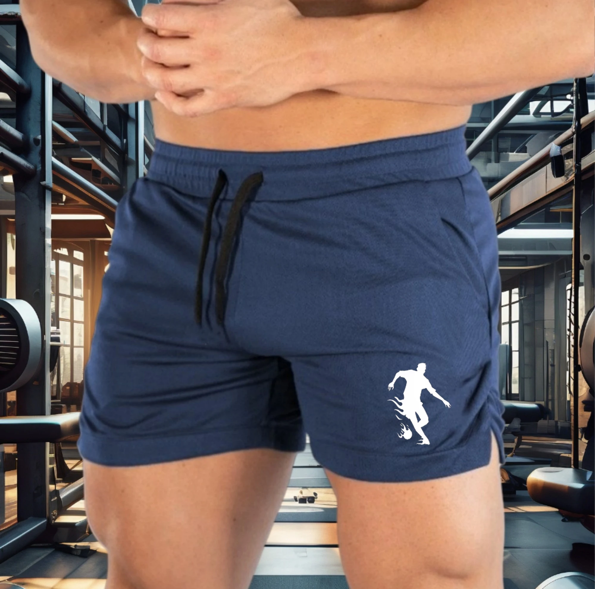 Nuovi pantaloncini americani casual estivi alla moda all'aperto Pantaloni a 3 punti Pantaloncini da corsa casual da uomo, tasche laterali, pantaloncini per il tempo libero da spiaggia