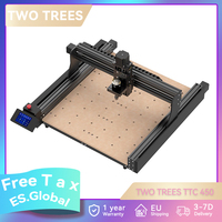 TWO TREES TTC450 CNC Laser Engraver Wood CNC Router Milling Cutting Machine Laser Engraving Machine For Acrylic PCB PVC Metal