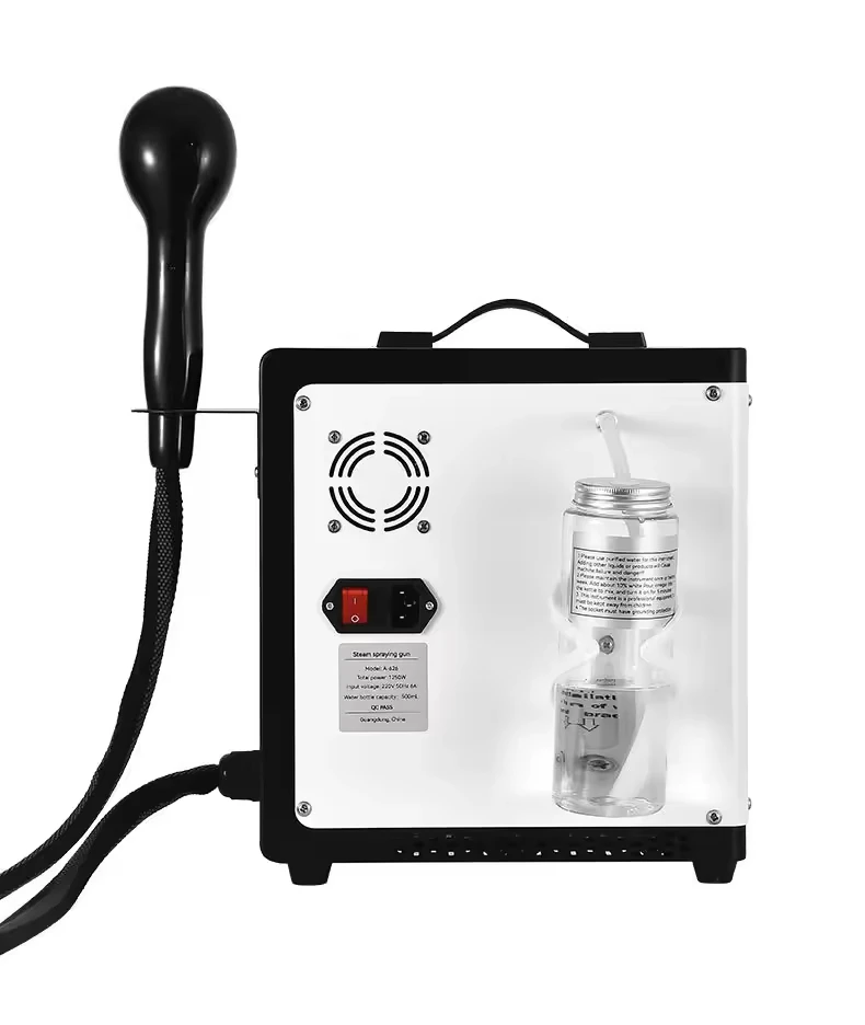 

Портативный нано-отпариватель для волос с отрицательными ионами и синим светом, распылитель для волос с таймером, регулируемый нано-атомайзер для ухода за волосами, для салонов красоты