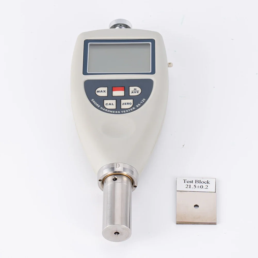 Portable Shore Hardness Tester AS-120A/B/C /D/C/E Rubber Hardness Tester 10~90 HA/HD Plastic Hardness Tester