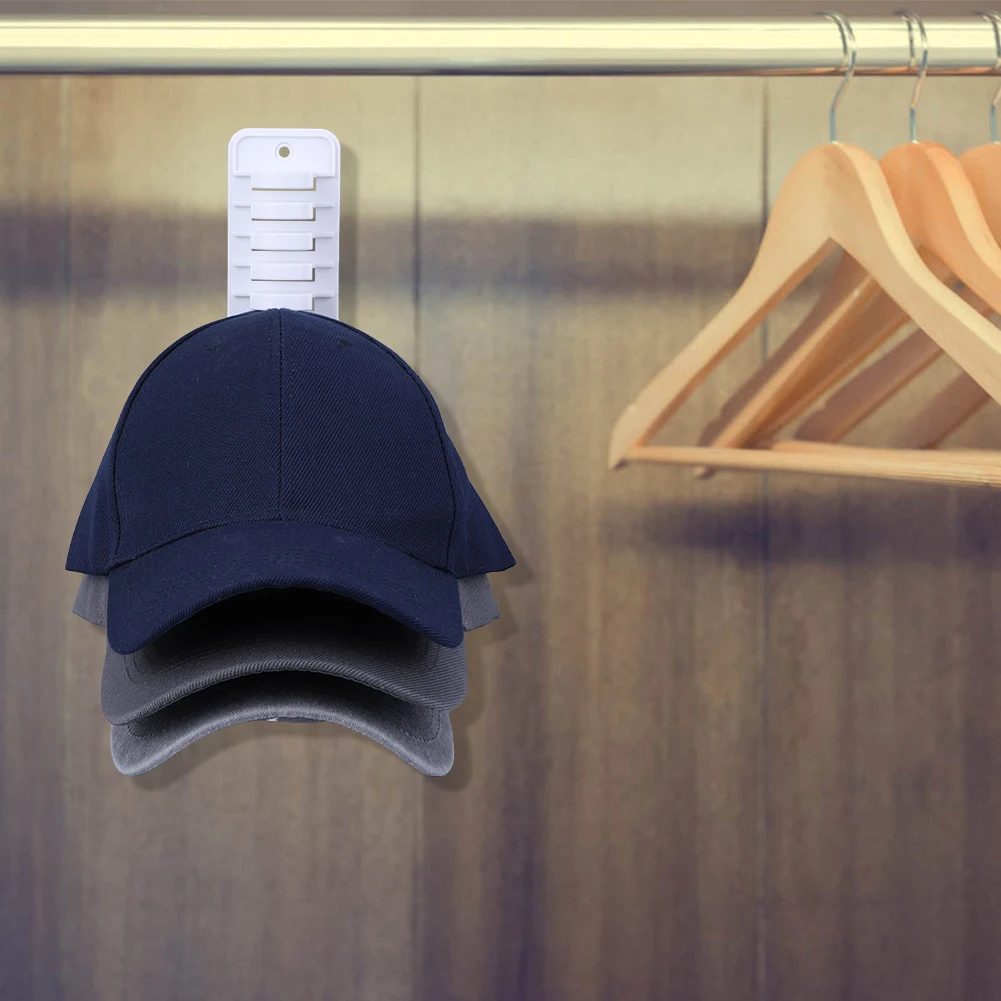 Baseball Hat Organizer Hold Up To 16 Hats Hat Display Holder Space-Saving Wall Hat Hanger for Door Closet