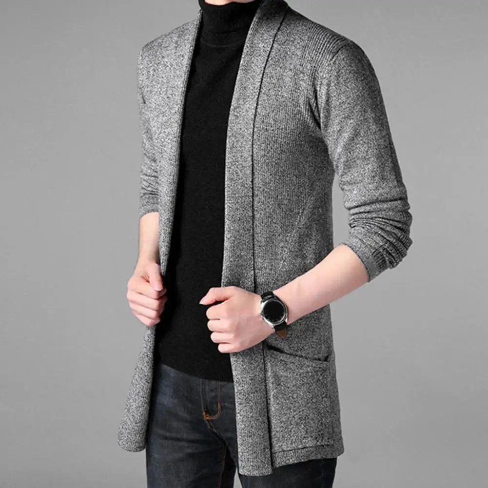 Useful Cardigan Sweater  All Match Autumn Knitting Sweater  Men Winter Knitting Sweater Coat