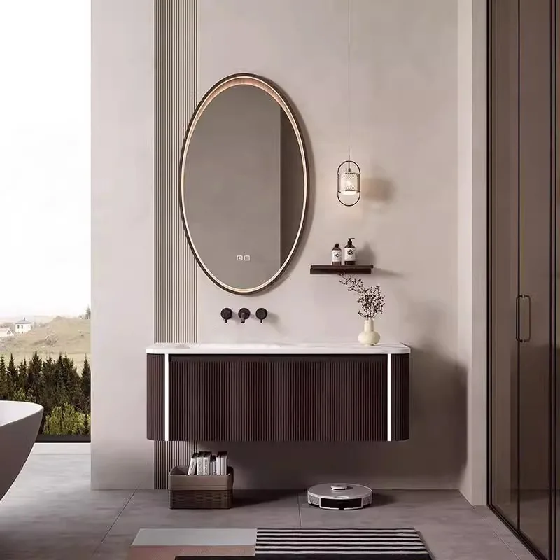 Classic Mirror Bathroom Cabinets Modern Door Toilet Bathroom Cabinets Cabinet Wall Mounted Badezimmer Schrank Home Furniture