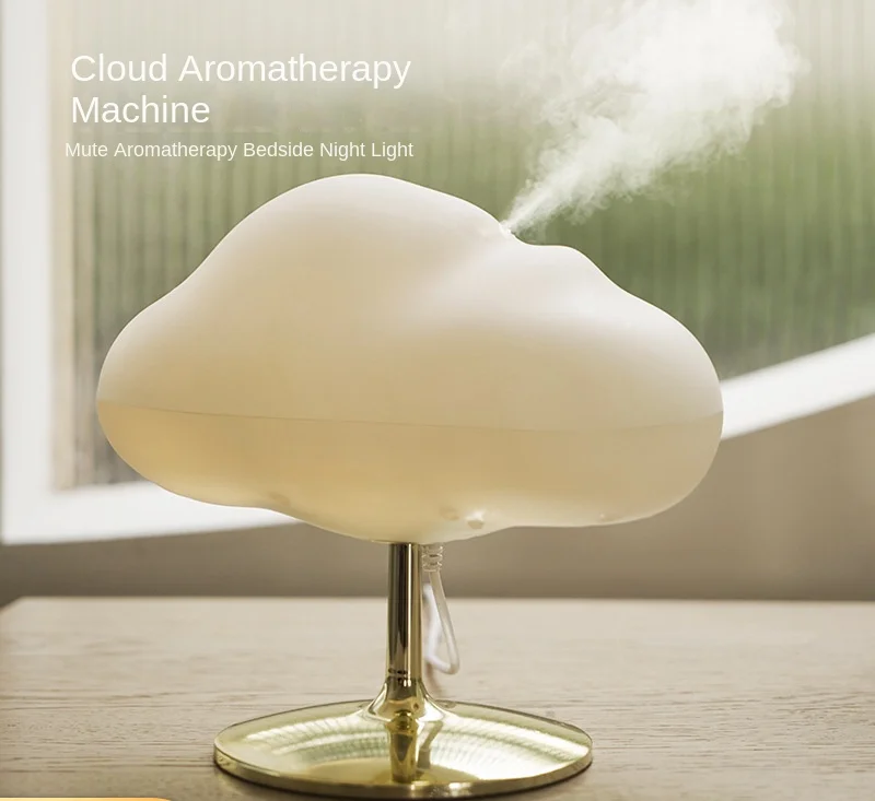 

Cloud usb Essential oil fragrance machine Home automatic perfume machine night light atmosphere light cloud humidifier