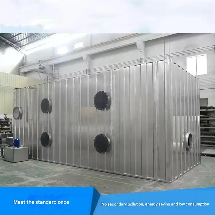 تربية الأحياء المائية محطة القمامة الغازية معدات إزالة الروائح الكريهة إزالة الروائح الكريهة البيولوجية Trickling تصفية برج خزان رذاذ الطلاء