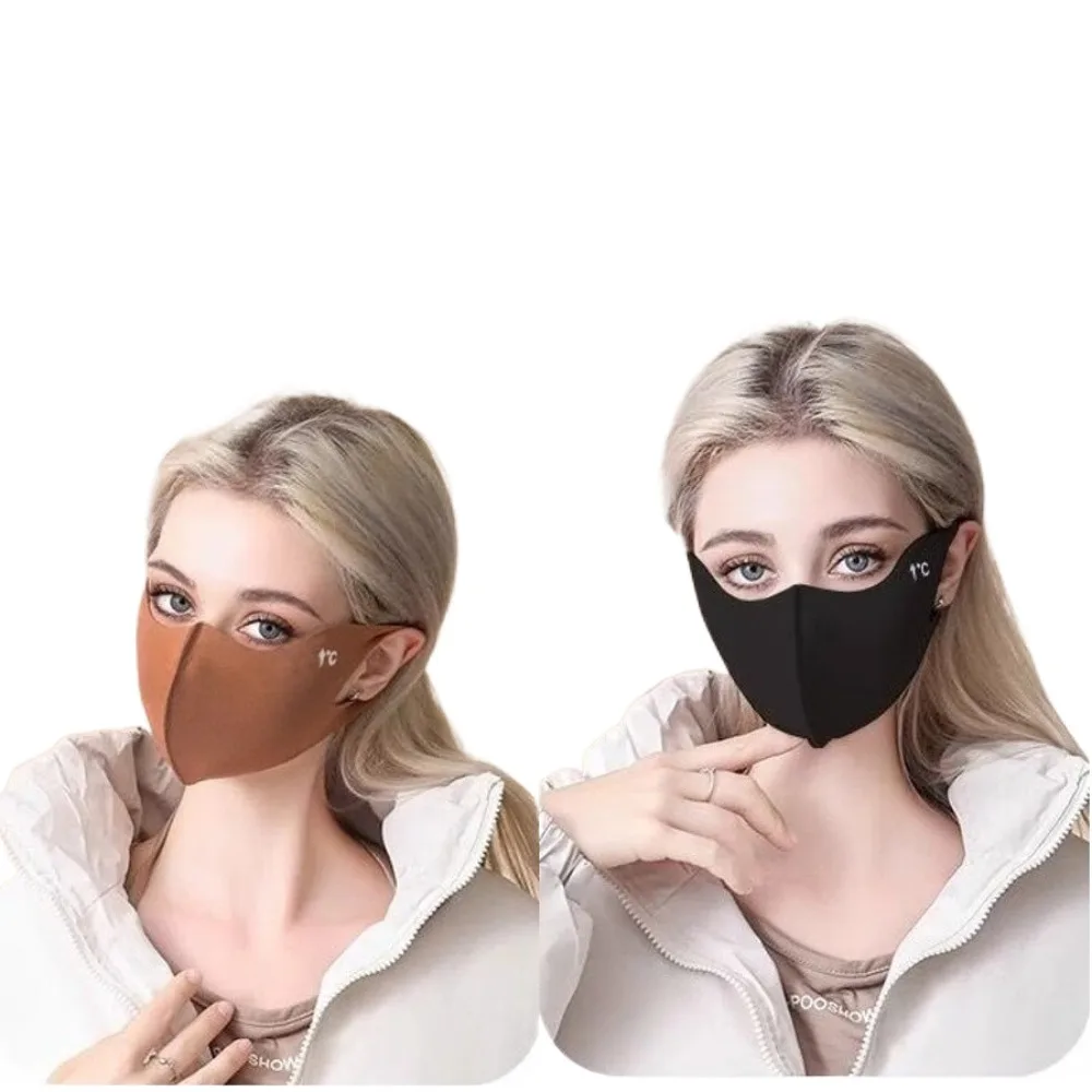 

Новая теплая маска Dralon, моющаяся пылезащитная вуаль для лица, дышащая крышка для лица, катание на лыжах, езда на велосипеде