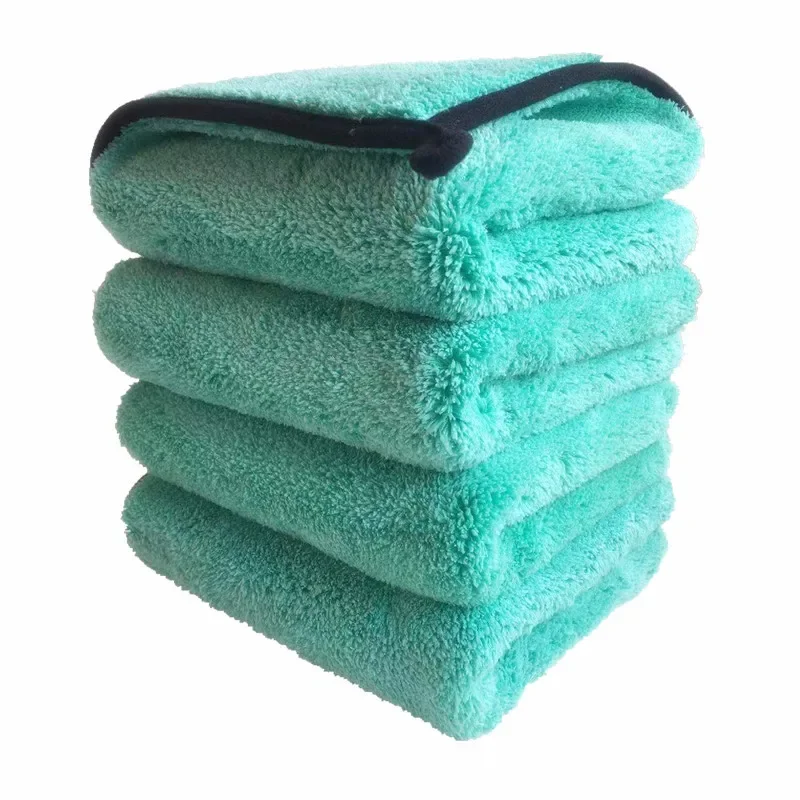 1400GSM Korallen Fleece Deluxe Auto Waschen Mikrofaser Handtuch Plüsch Reinigung Trocknen Tuch Auto Pflege Tuch Detaillierung Polieren – Detail 4
