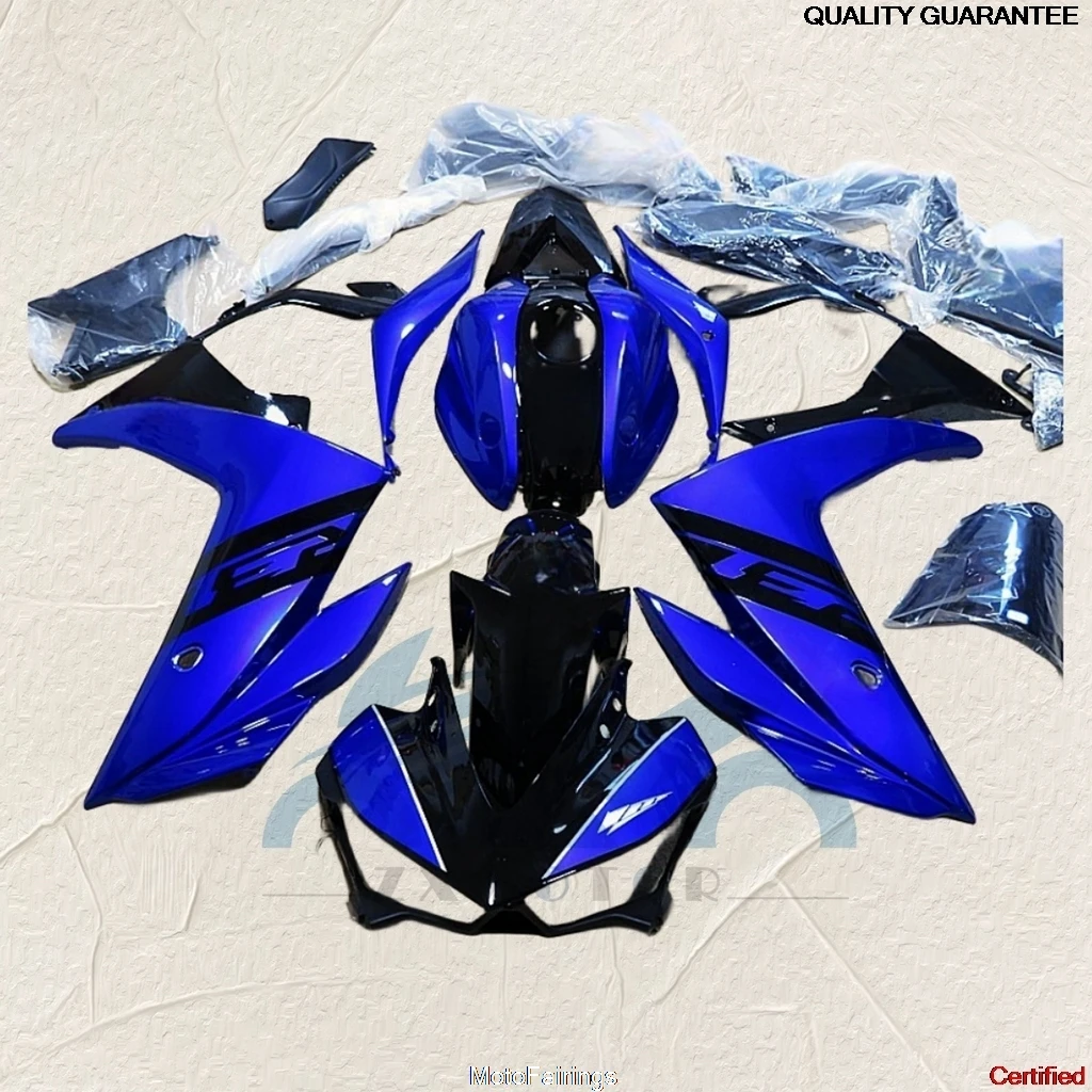Fits YZFR3 2015-2018 Painted Motorcycle Fairing Set for YAMAHA YZF R3 15 16 17 18 ABS Plastic High Grade Repair All Black