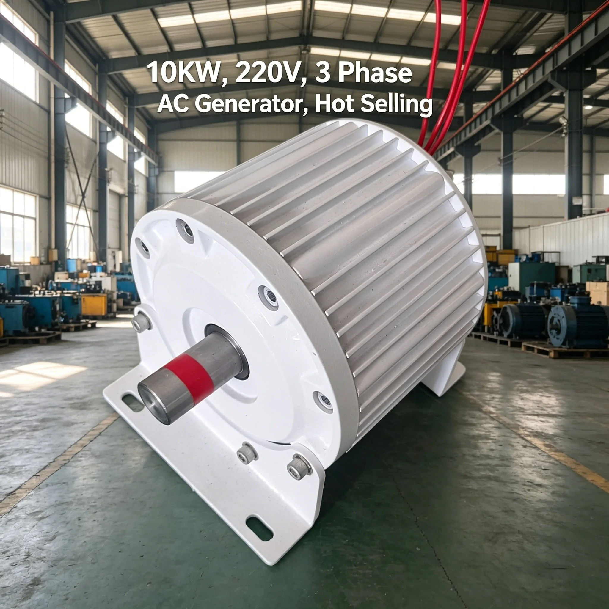 

30000W 220V 3 Phase Permanent Magnet Alternator PMG Low Starting Torque Maintenance Free Generator for Wind Turbine Hydro Power