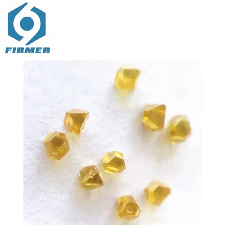 5 Grains 1.5mm Cultivated Diamond Specimens Original Diamond High Hardness Crystal Shape Clear Texture