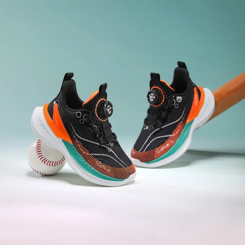 Outdoor Lightweight Running Sneakers for Children Fashion Breathable Sports Shoes Kids Non-slip Platform Sneakers Big Size 39