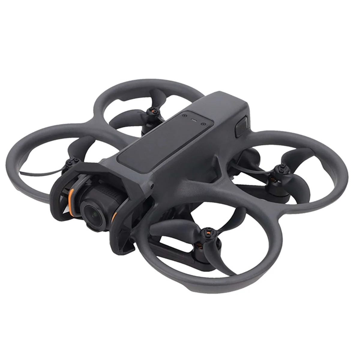 المصد المضاد للتصادم BVBV عدسة الميل لملحقات شريط الحماية بدون طيار DJI Avata 2 باللون البرتقالي