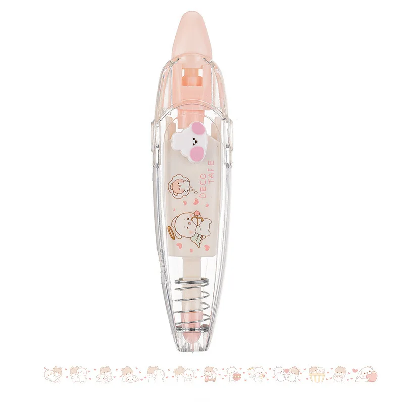 Kawaii Penguin Bow Shoes Cartoon Decorative Correction Tape Korean Cute DIY Corrector Diary Stationery School Supplies Gift