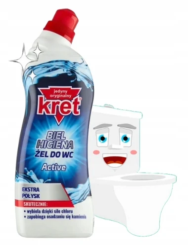 WC Actieve BLOED Reinigingsgel 750g