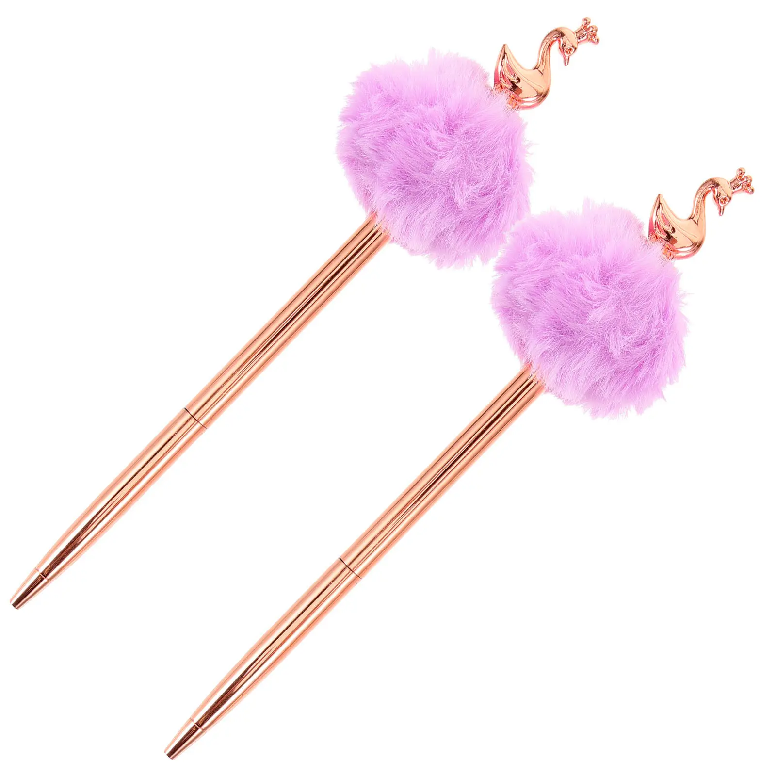 

2Pcs Ballpoint Pens Pink Gel Pens for Students School Office Writing Stationery Gift Lightweight Comfortable Grip