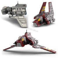 NEW Nu Class Attack Shuttle Imperial Version Building Blocks Diy SpaceShip Battle Republic Version Brick Toy Kids Christmas Gift