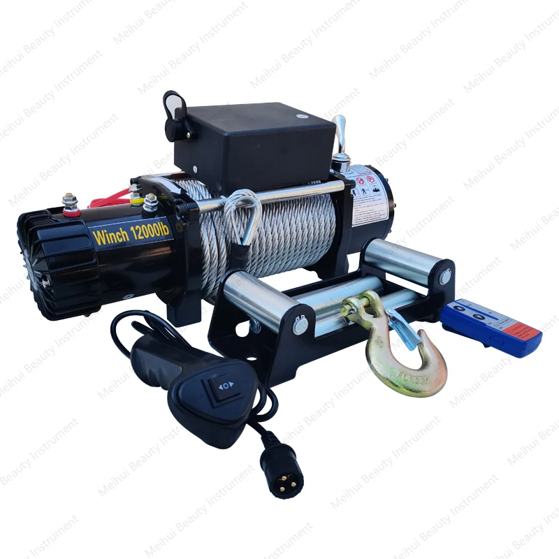 

Electric Winch 12v Vehicle Small Crane 24 Winch Self-rescue Lifting 1 Ton Car Special Electric Hoist Hot Sale