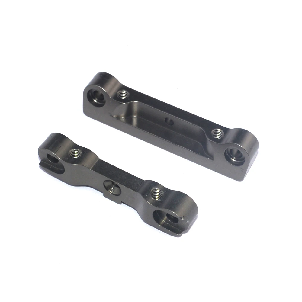 Brazo de suspensión inferior trasero de Metal, brazo de bloque fijo, código 8045, para coches teledirigidos ZD Racing 1/8, 9116, 9020, 9072, 08421, 08423, 08425, 08427