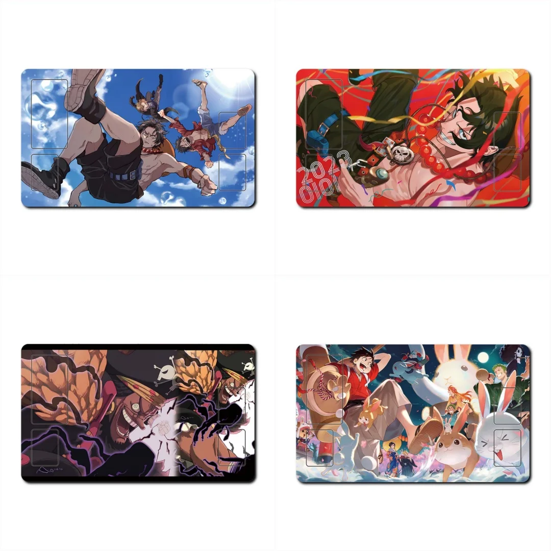 

OPCG One Piece Playmat Luffy Аниме Playmat Торговый коврик для карточных игр Специальный коврик для карточных игр против настольного коврика толщиной 2 мм 60x35 см