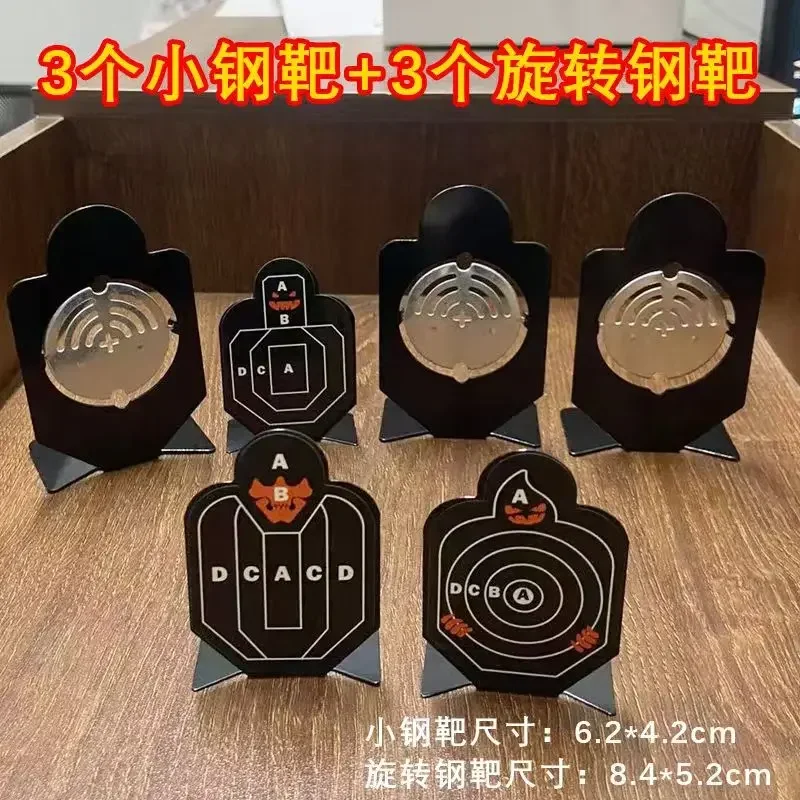

B3 Pcs Stainless Steel Target Steel Small Steel People Target Metal Target Alloy Practice Target Shooting Target