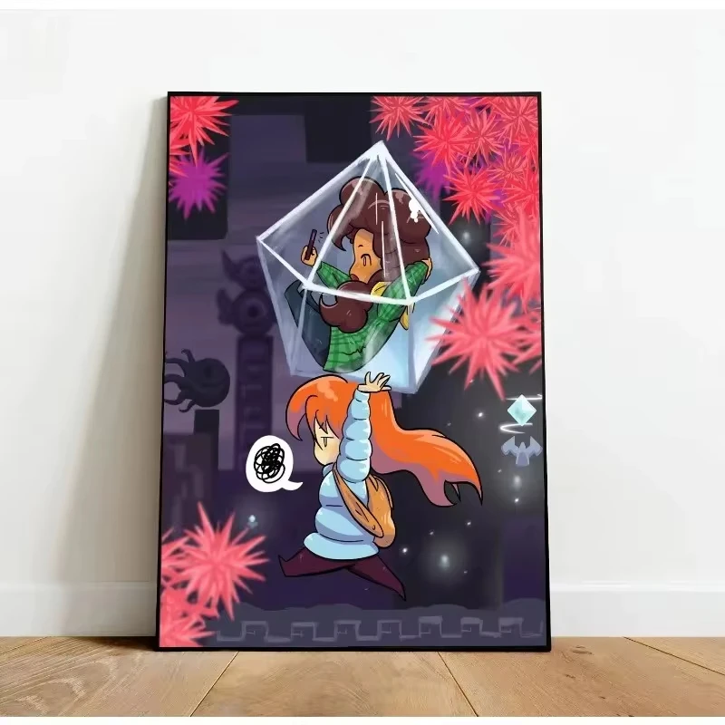 ملصق أنيمي للمغامرات لديكور المنزل ، لوحة قماشية ، لوحة جدارية مطبوعة ، صورة لغرفة المعيشة الحديثة ، هدايا اللاعب ، لعبة فيديو #2