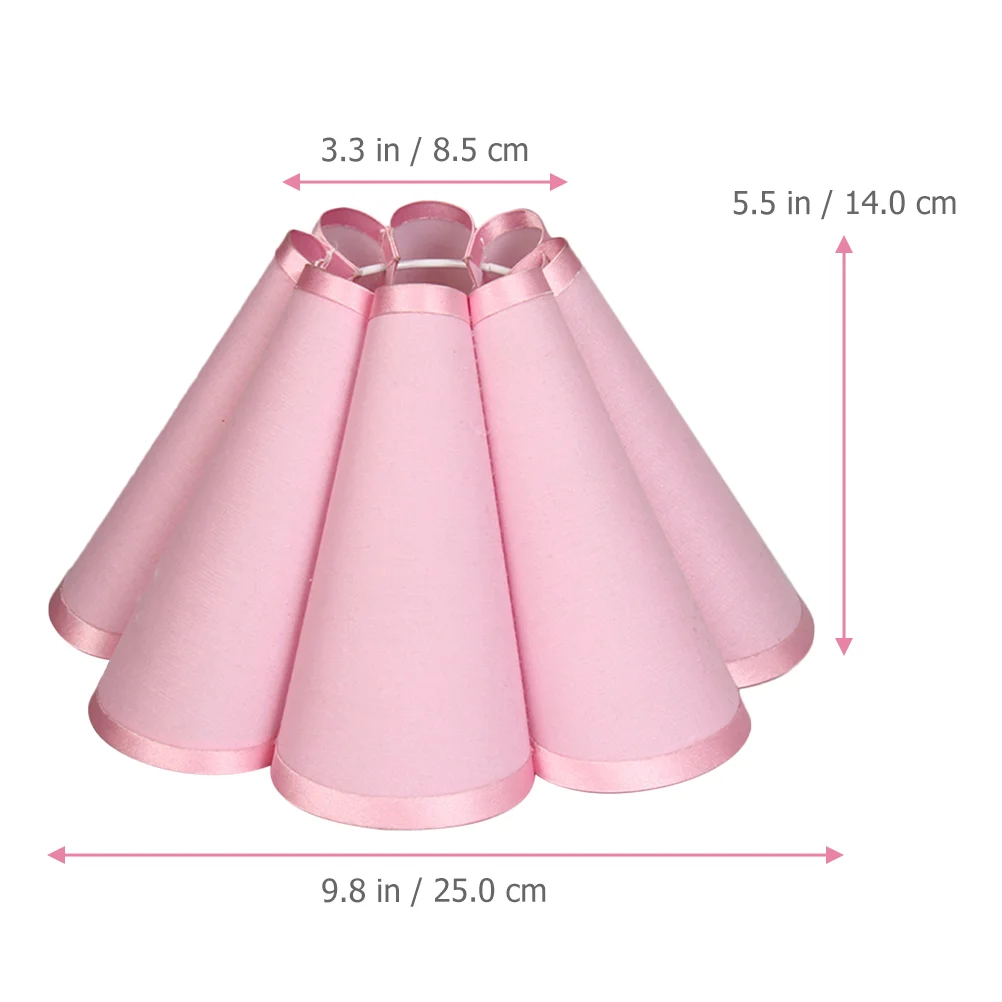 Floor Light Shade Bedroom Lamp Lamp Shadeative Lampshade Pink Lampshades for Table Fabric Hanging