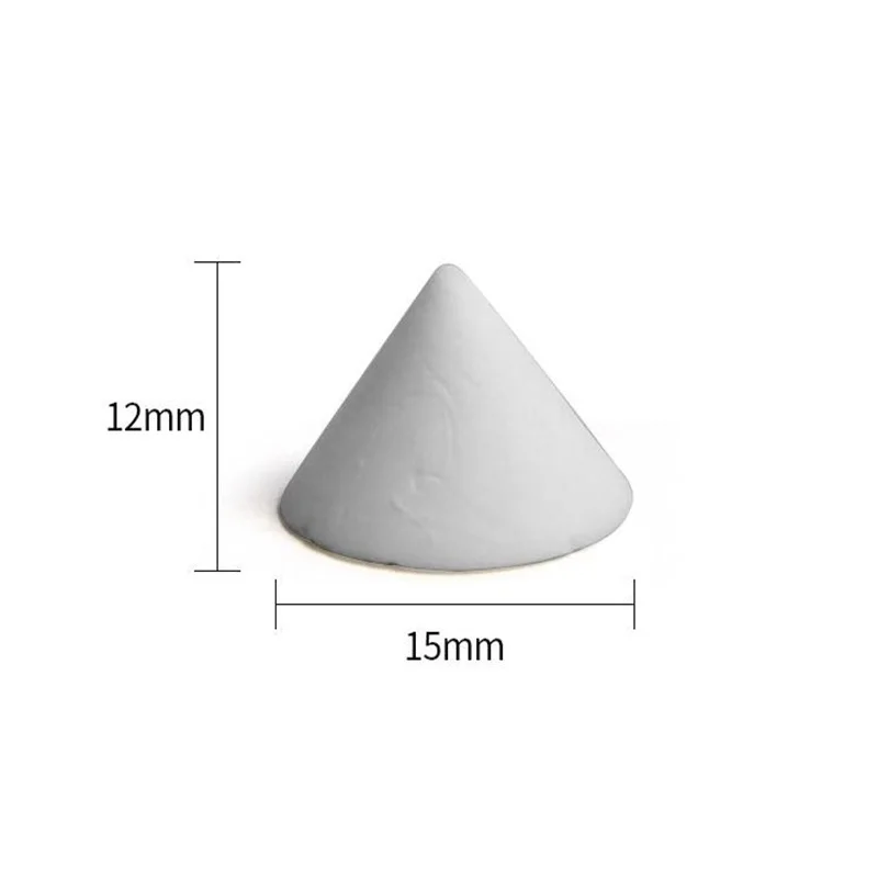 10Pcs/set Ceramic Refractory Support Nail High Temperature Resistant Material Removable Cone Pad Kiln Pottery Tool